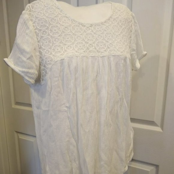 Kut From the Kloth Lace Top size Large - Picture 1 of 4